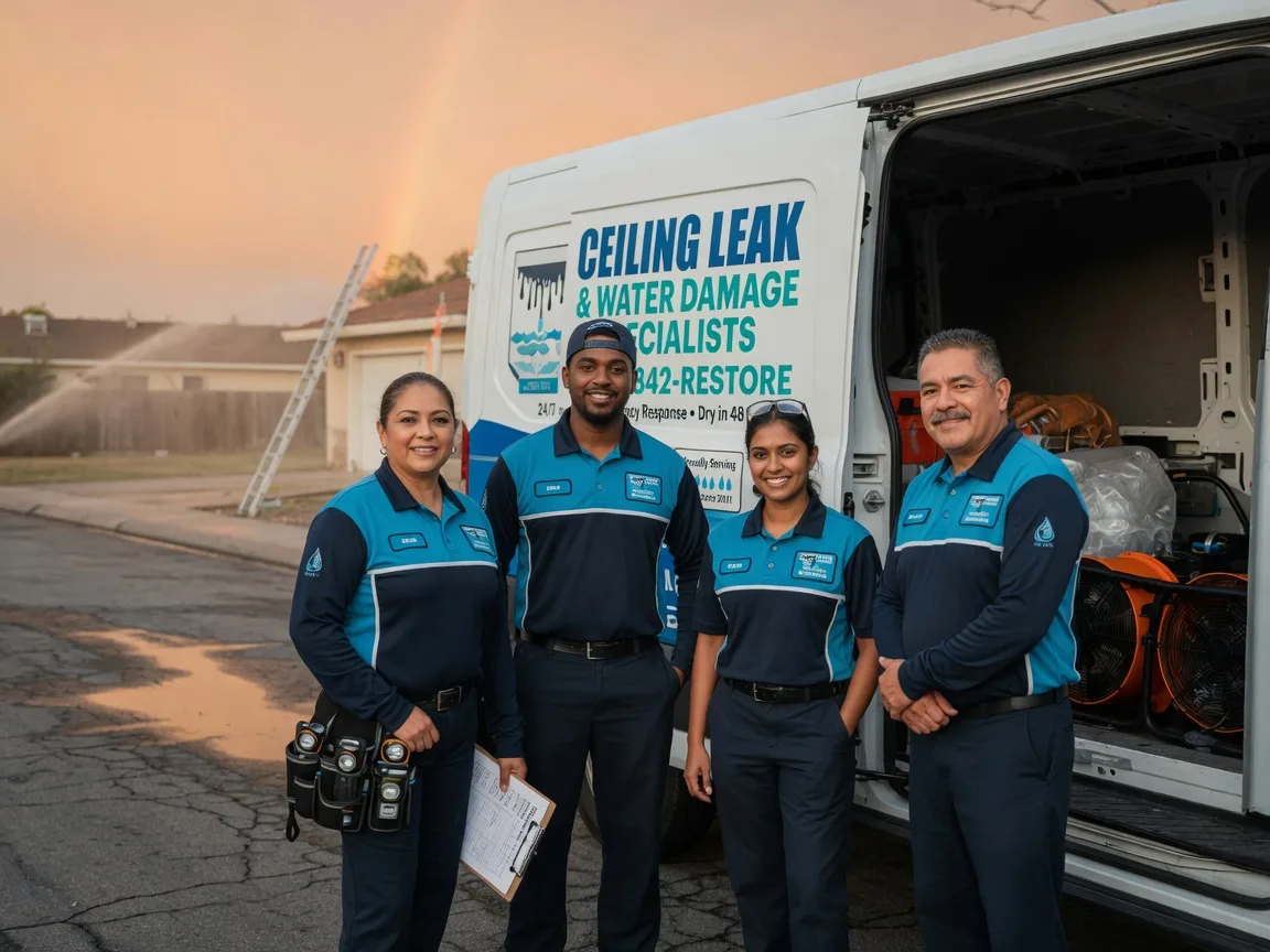 Ceiling Leak Cleanup company in Blanchard, MI